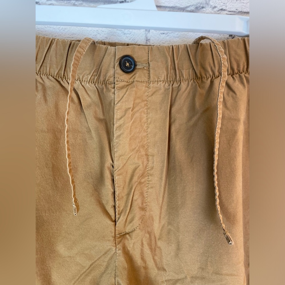 Vrst Camel Tan Utility Jogger Drawstring Elastic … - image 2